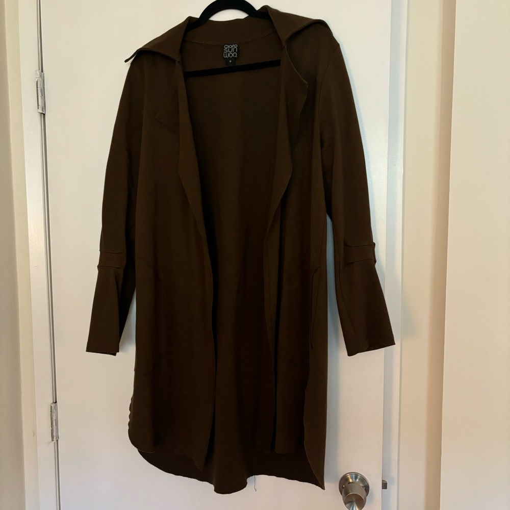 Clara Sun Woo brown duster